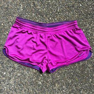 Nike Women's Purple and Pink Shorts